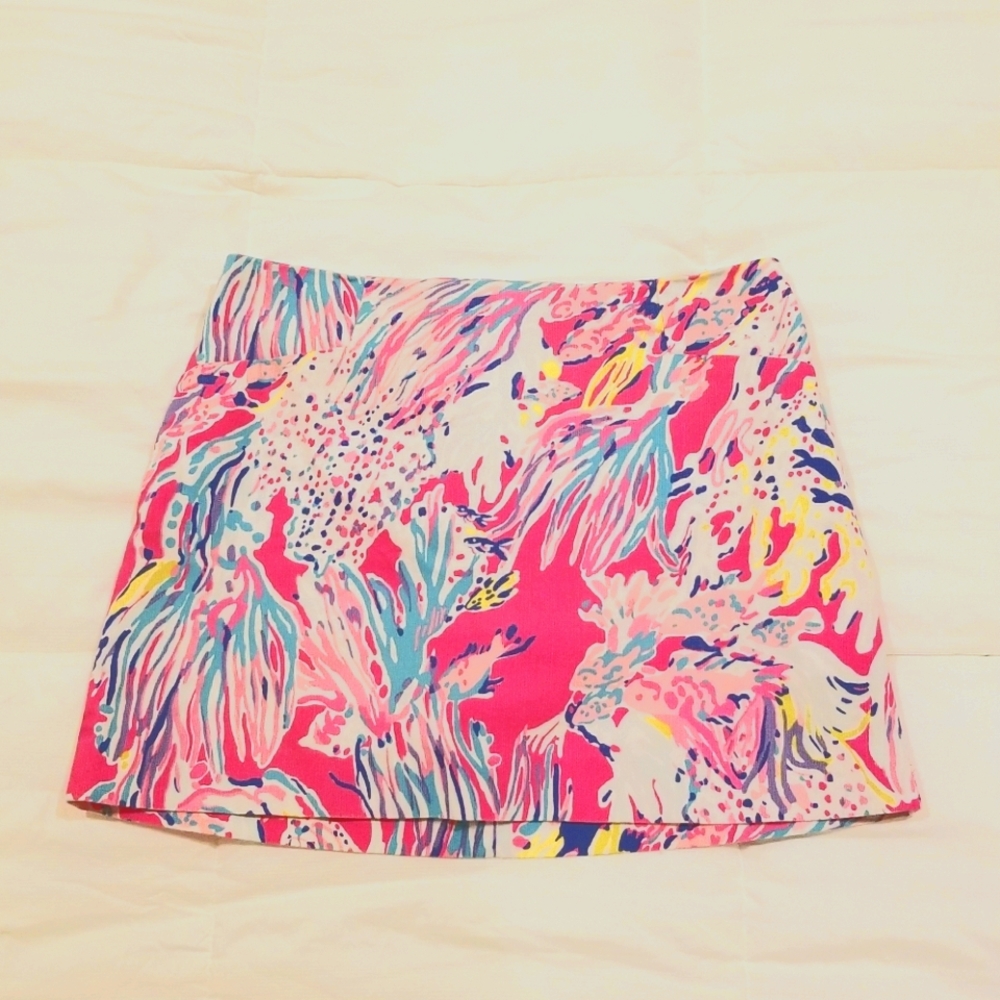 HEMMED Lilly Pulitzer Marigold Skort